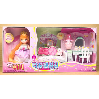 MIMI WORLD 迷你MIMI 長髮公主臥室組 三層城堡 小檯燈, 多色, 1入