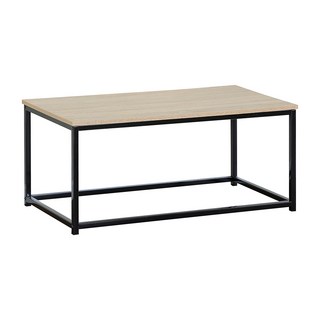 EASYHOME 北歐風防潑水伊莉茶几桌 90 x 48 x 40cm, 原木色