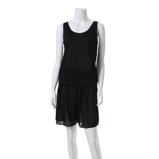 Carrie Lucy Eco人造絲運動背心安全褲裙套裝