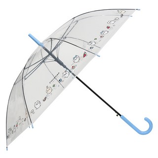 吉伊卡哇 兒童用自動長柄傘 60Funny POE-80004