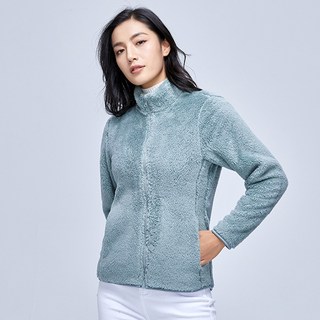 Elsso 7色大尺碼柔軟溫暖毛絨冬季抓絨夾克