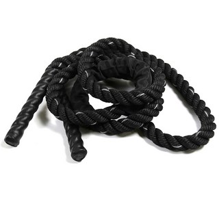 soonZAM CrossFit 重磅戰繩, 黑色, 1個