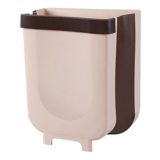 E.City 家用折疊櫃門掛式分類收納桶 300g, 淺咖色