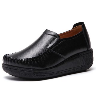 Binsyu 女士辦公室復古厚底運動鞋