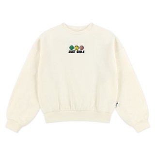 Jelistudio 兒童款 Just Smile 微短版刷毛T恤