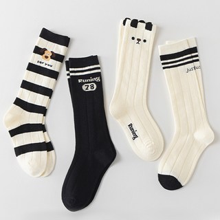 Ggomje 兒童學院風及膝襪4雙組