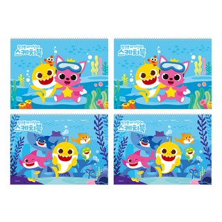 Mongddang Pinkfong 寫生簿, 345 x 248mm, 26張, 4本