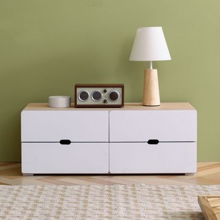 JD FURNITURE Remy 800 客廳櫃, 楓木白