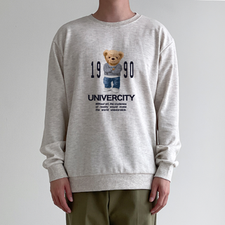 에어플레인 유니버시티1990 기모 스탠다드 맨투맨