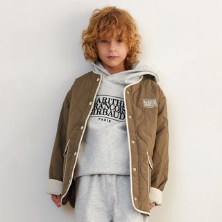 MaritheFrancoisGirbaud 兒童款 ENFANT CLASSIC OUT POCKET 菱格紋夾克