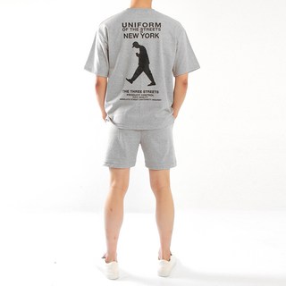 마인플로우 남성용 반팔 트레이닝 MZ시티보이 세트