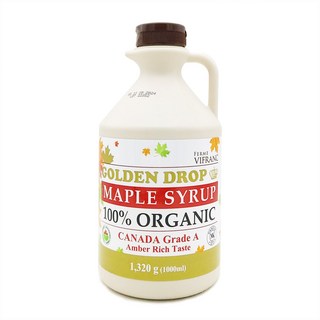 GOLDEN DROP 加拿大A級楓糖漿, 1L, 1瓶