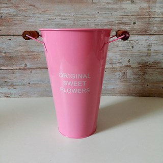 Homeflow 復古風無排水孔鐵皮花盆, 1個, 10