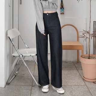 SUBI.JEANS 女款短版寬版牛仔褲 SP7205-1