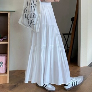 I'M MONG 女款Savita鬆緊帶蛋糕風格長裙