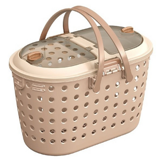 MARUKAN 寵物外出提籠 MK-CT-326, 茶, 1入