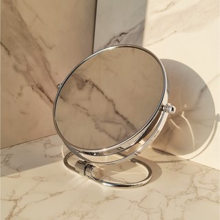 INTODECO 簡約 203 桌上型放大鏡, 銀色金屬