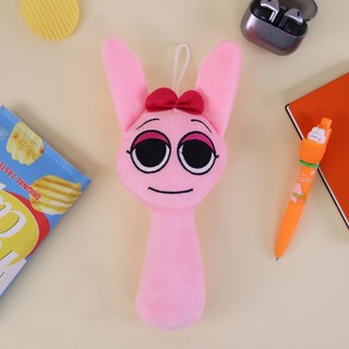 ARTJOY Sprunky 絨毛娃娃 (粉紅啾), 1個, 小指, 20cm