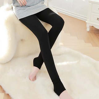 Goodif 女款刷毛絨毛冬季防寒修身高腰保暖內搭褲