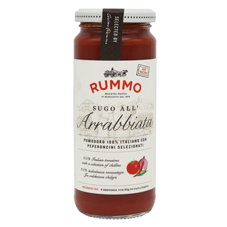 RUMMO 路莫 Sugo all'Arrabbiata 香辣番茄義大利麵醬, 340g, 1個