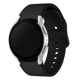 워치스탠다드 스마트워치 실리콘 스트랩 20mm, 올블랙