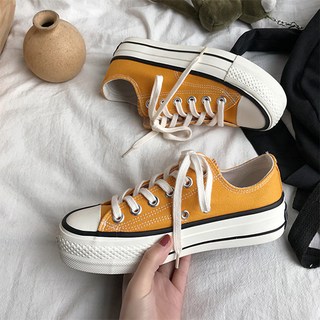 Mondspot 簡約厚底帆布運動鞋 YT_RB368