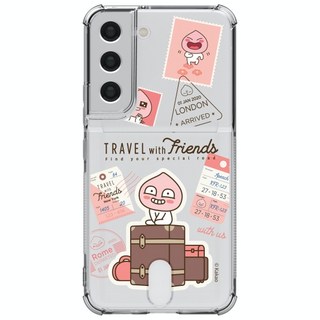 KAKAO FRIENDS 旅行透明防摔卡槽手機殼