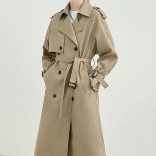 Goodif 女款垂墜休閒風衣