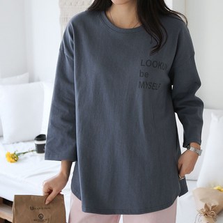 Lalaon 女款透氣圓領寬鬆版T恤 TSP1933