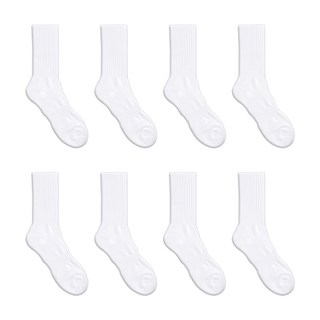 GGRN 女款標準毛圈緩震中筒襪 8雙組