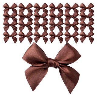 Maket Gamseong 禮物包裝成品緞帶 100入, 棕色, 100個, 8cm