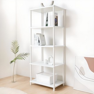 Gagu Recipe 韓國製 DIY智能展示架 微波爐架 鋼製框架 5層, 白色