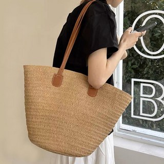 Bubbly Day Hesty 藤編肩背包 海灘包 草編包