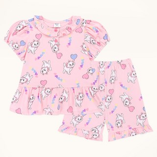 몰리멜리프렌즈 여아용 디즈니 아리스토캣 마리 프릴 파자마 세트