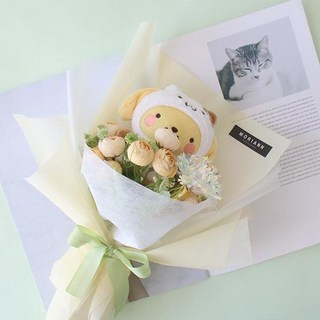 Moriann 三麗鷗朋友裝扮鑰匙圈娃娃花束 布丁狗, 1把