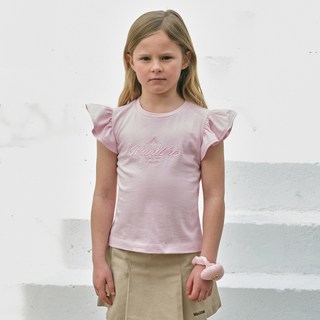 MaritheFrancoisGirbaud 女童 ENFANT 荷葉邊T恤