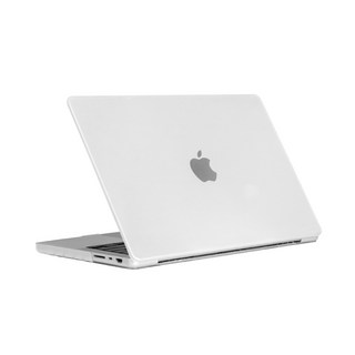 apent MacBook Pro M2 M1 Pro 13 A2338 相容霧面透明硬殼, 半透明