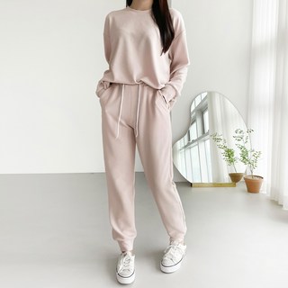 jalbba jean 女性利物浦大學T + 束口褲運動套裝