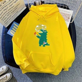 恐龍潮流插畫時尚流行孕婦連帽T恤