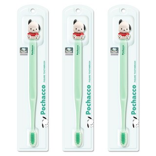 아텍스 포차코 피규어 유아 칫솔, 혼합색상, 1개입, 3개