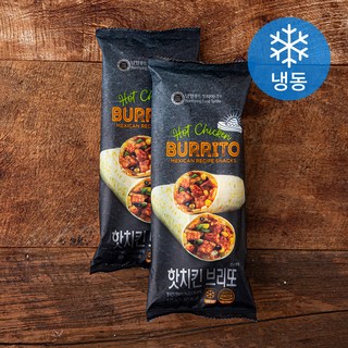 핫치킨 브리또 (냉동), 125g, 1개입, 2개