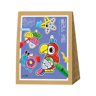 Art Start 玻璃彩繪套組, 藍色兔子