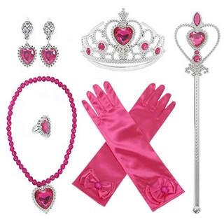 Mii Mii Party 皇冠首飾公主套裝 均碼, 1組, 粉色