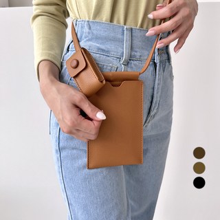 2nd Ground 女款手機斜背包, 棕色