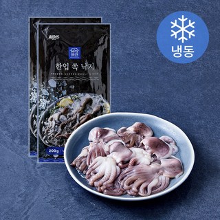 바다곳간 한입 쏙 낙지 8미 (냉동), 2개, 200g