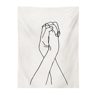 MA 手繪插畫軟掛毯 基本款, TYPE13