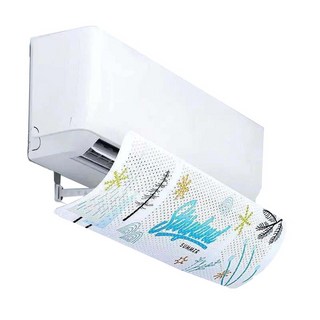 Mikael冷氣擋風板 下方款, 雪白, 1個