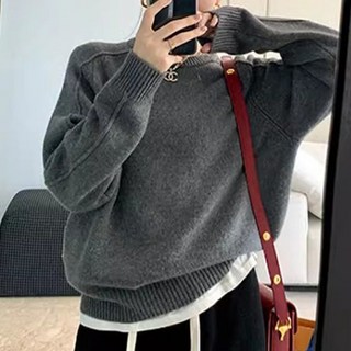 peilit 女款圓領針織衫