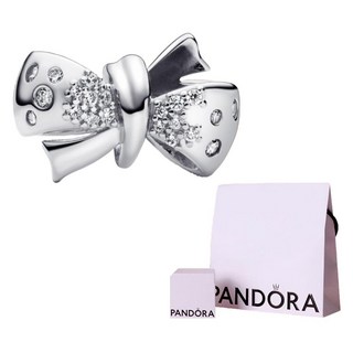 Pandora 女士閃亮蝴蝶結串飾 793442C01