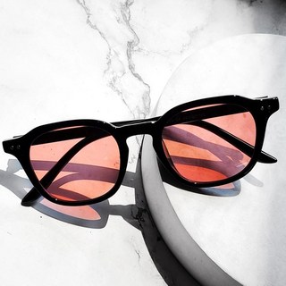 Melacme 圓方框透明感彩色鏡片太陽眼鏡 BB557